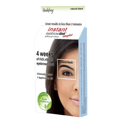 Godefroy Instant Eyebrow Tint - Natural Black