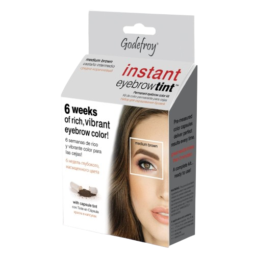 Godefroy Instant Eyebrow Tint - Medium Brown