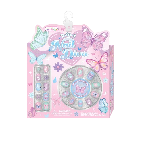 Nail Diva 2 in 1 - Butterfly