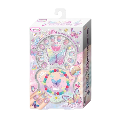 Dazzle Nails Bracelet - Butterfly