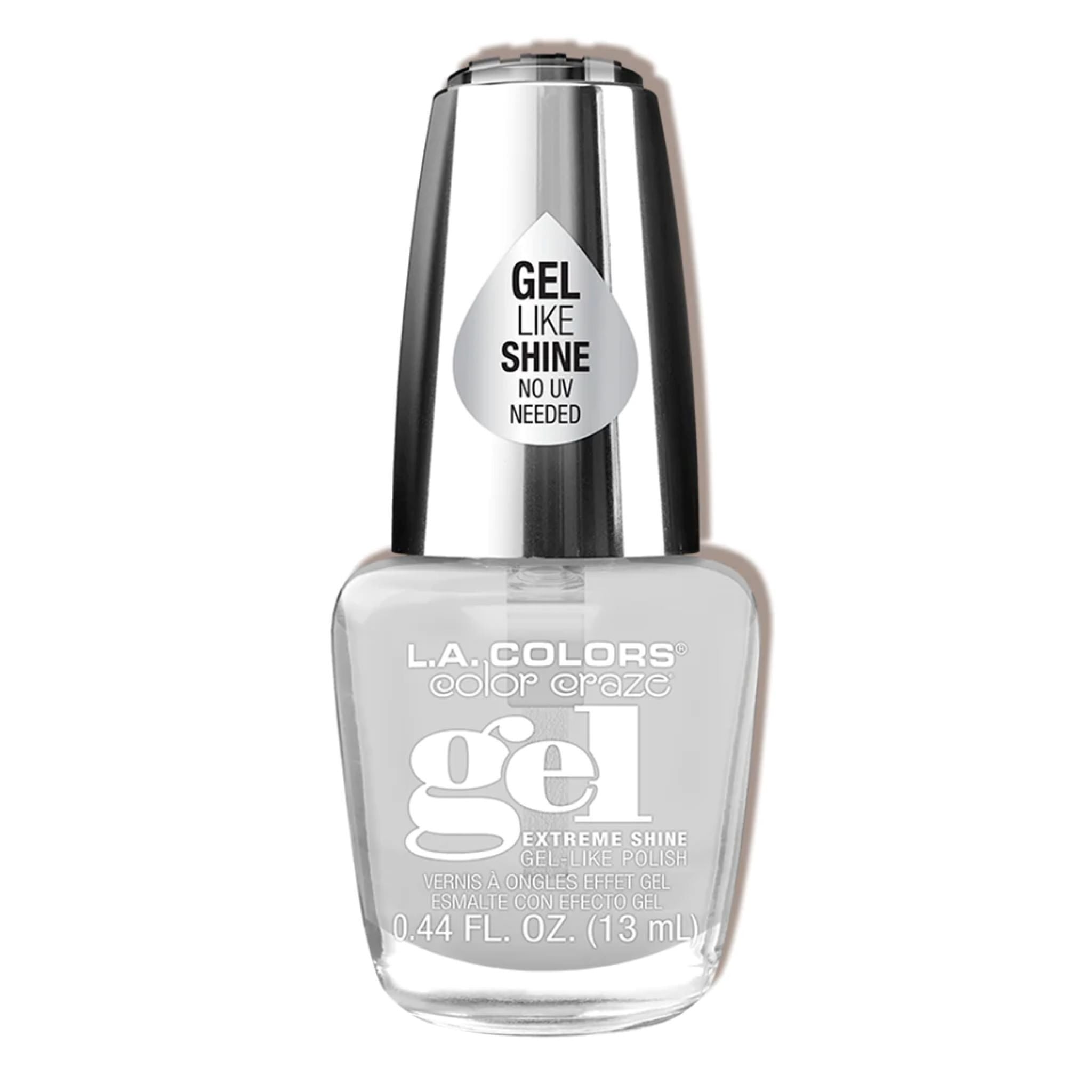 Color Craze Gel-Like Polish - Frosting (Clear)