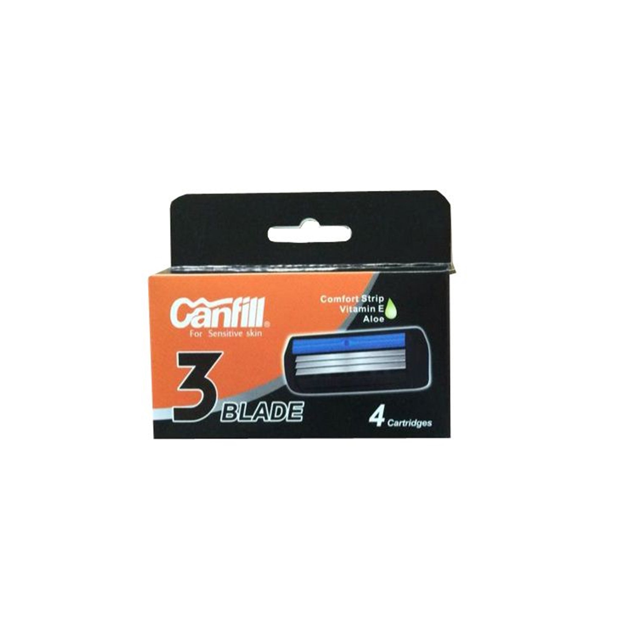 Canfill 3 Blade Razor - Refill 4pc