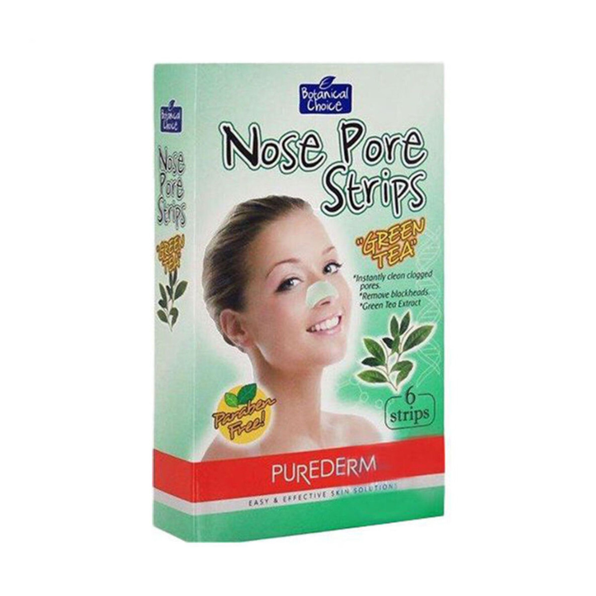 Purederm Nose Pore Strips - Green Tea