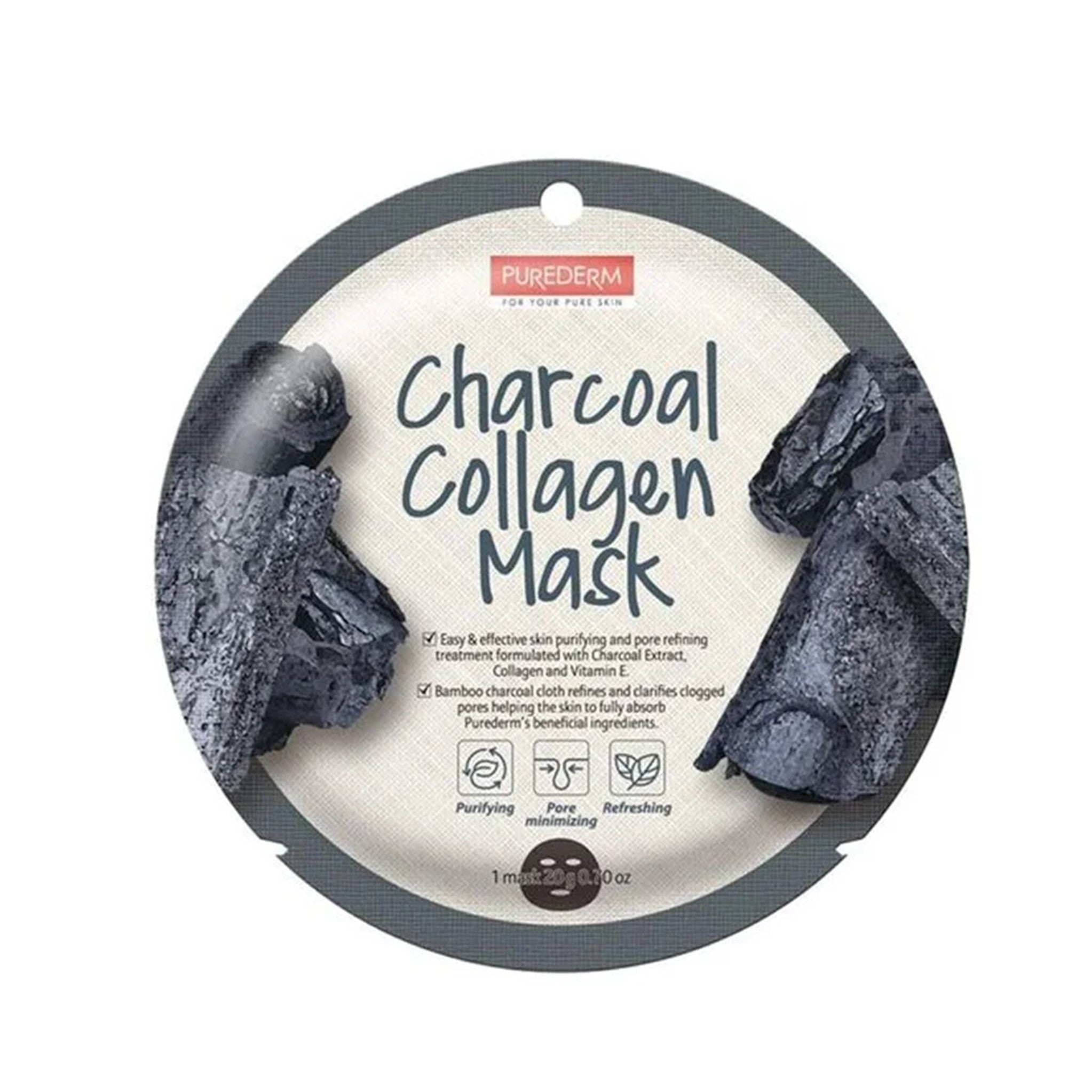 BC Purederm Charcoal Collagen Mask