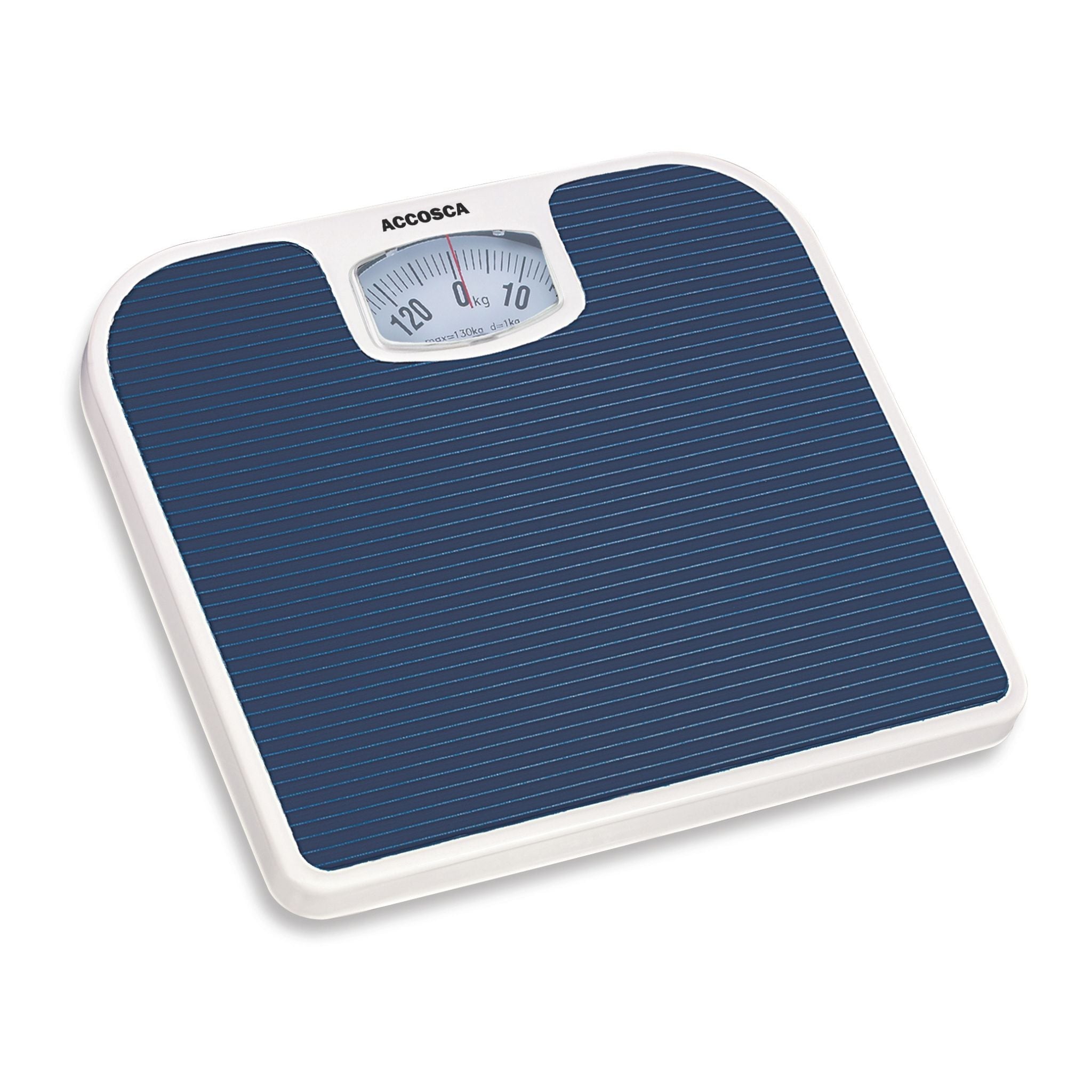 Mechanical Personal Scale 130kg - Blue