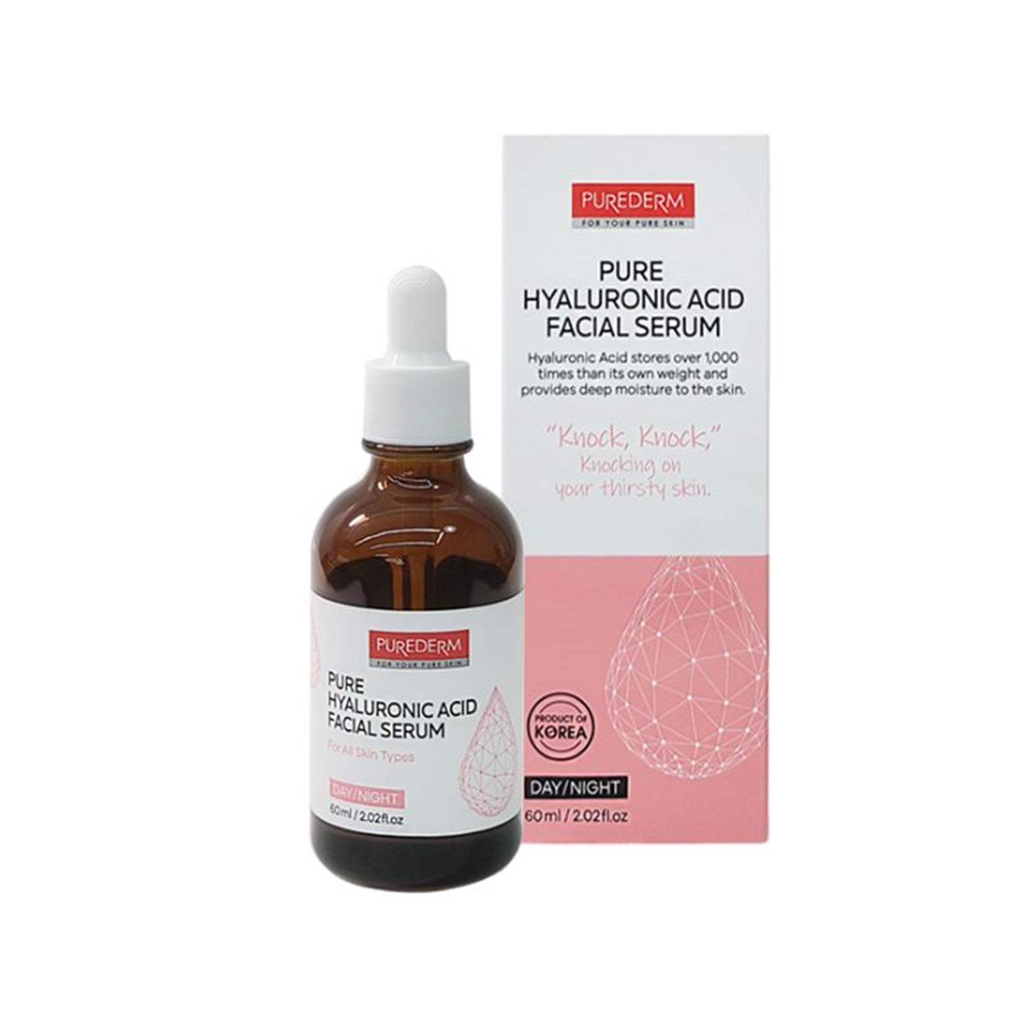 Purederm Pure Hyaluronic Acid Facial Serum 60ml