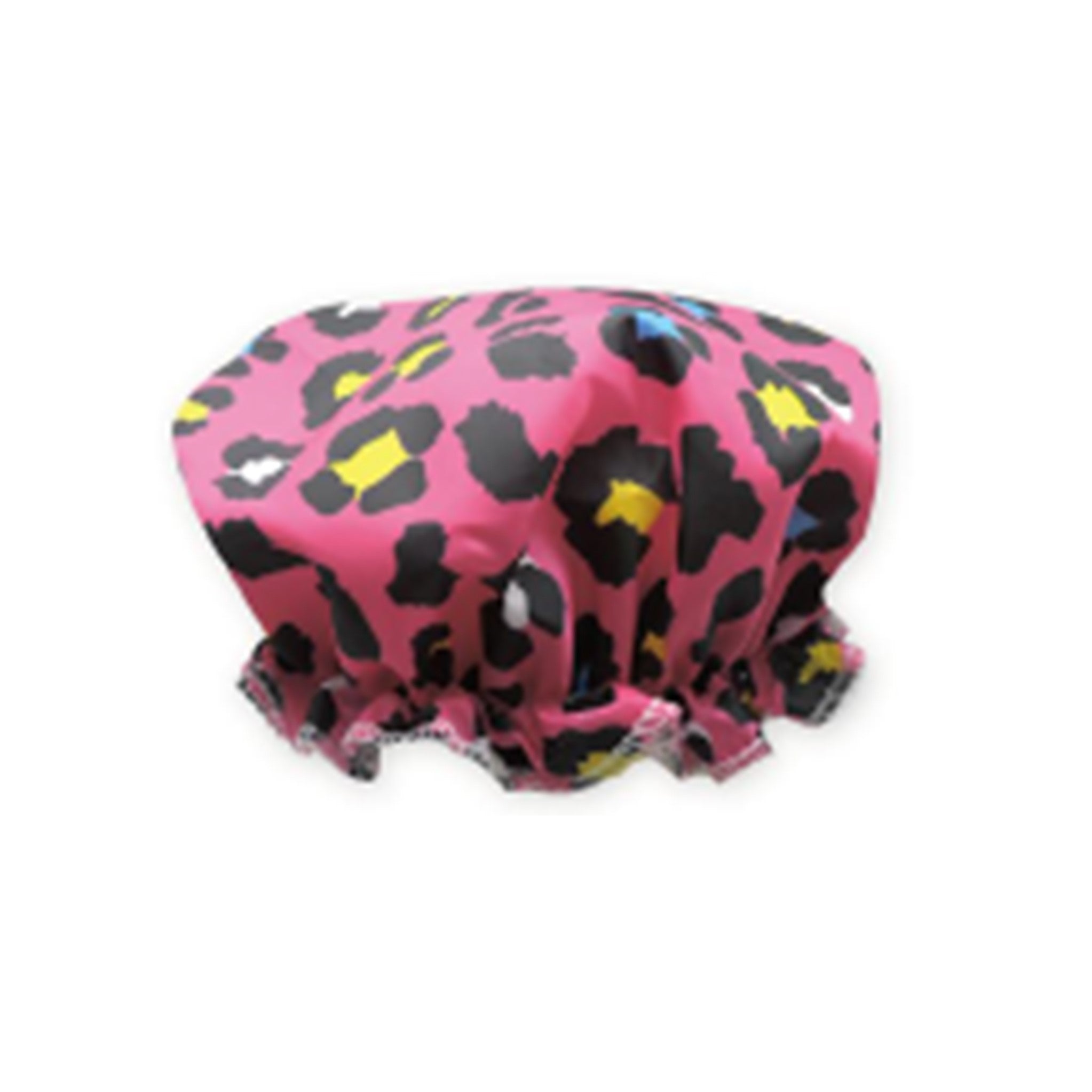 Shower Cap Leopard - Pink