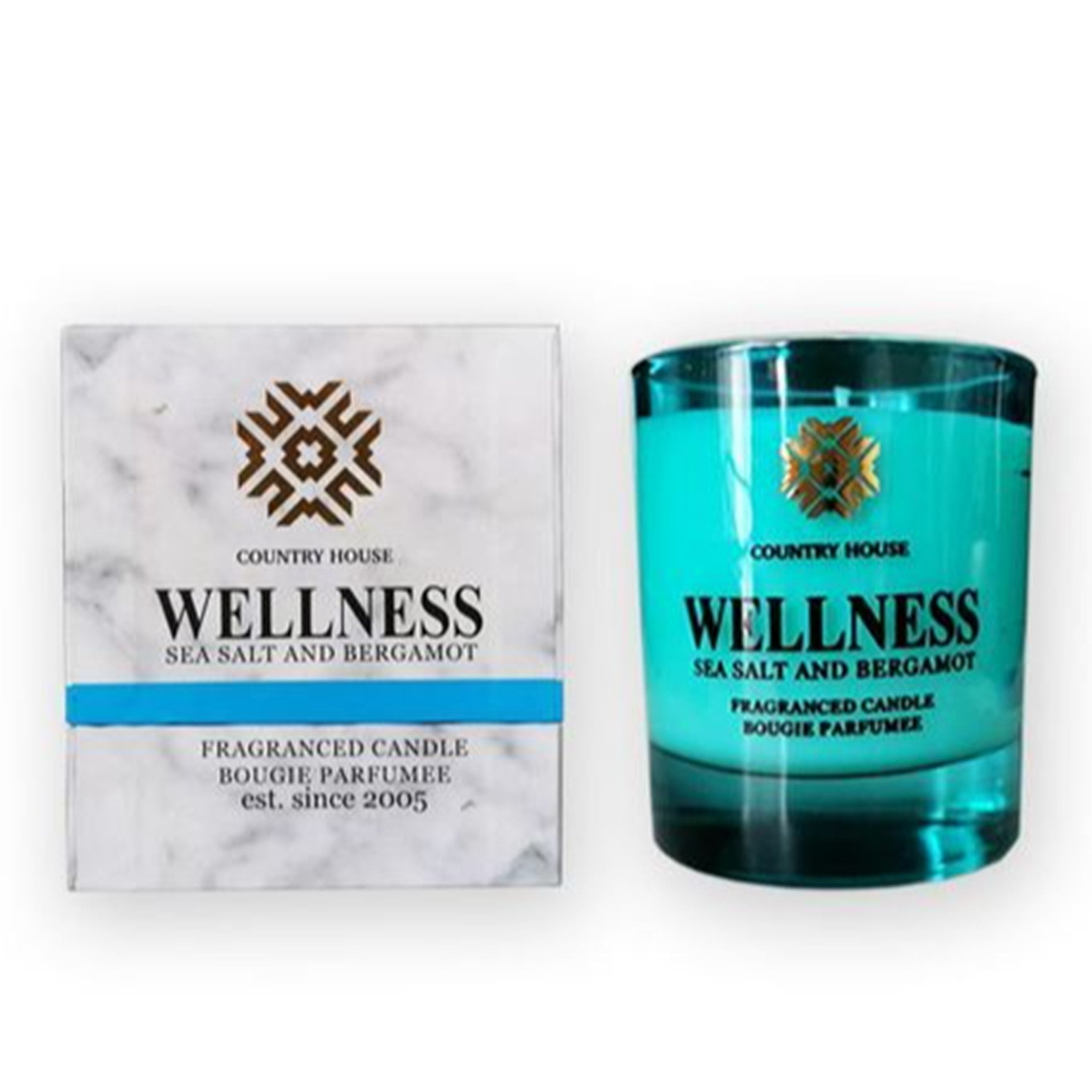 CH Scented Candle - Sea Salt & Bergamot