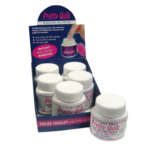 Pretty Quik Nail Polish Remover Acetone Free