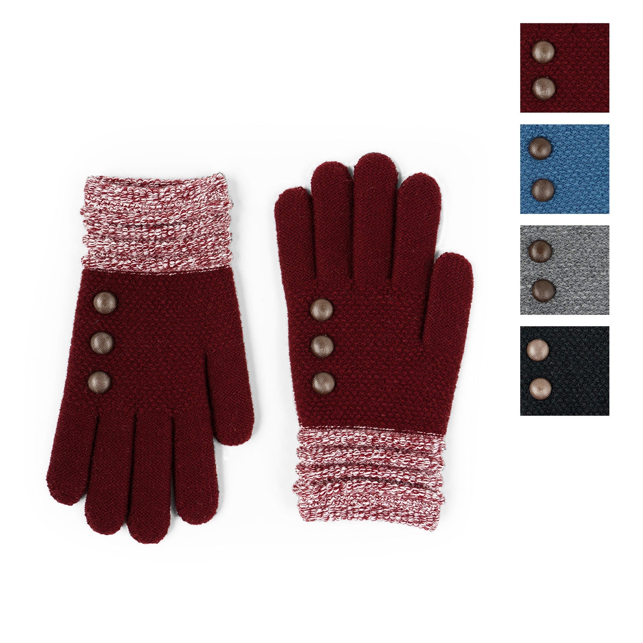 Britts Knits Ultra-Soft Stretch Gloves Pack - 24pcs