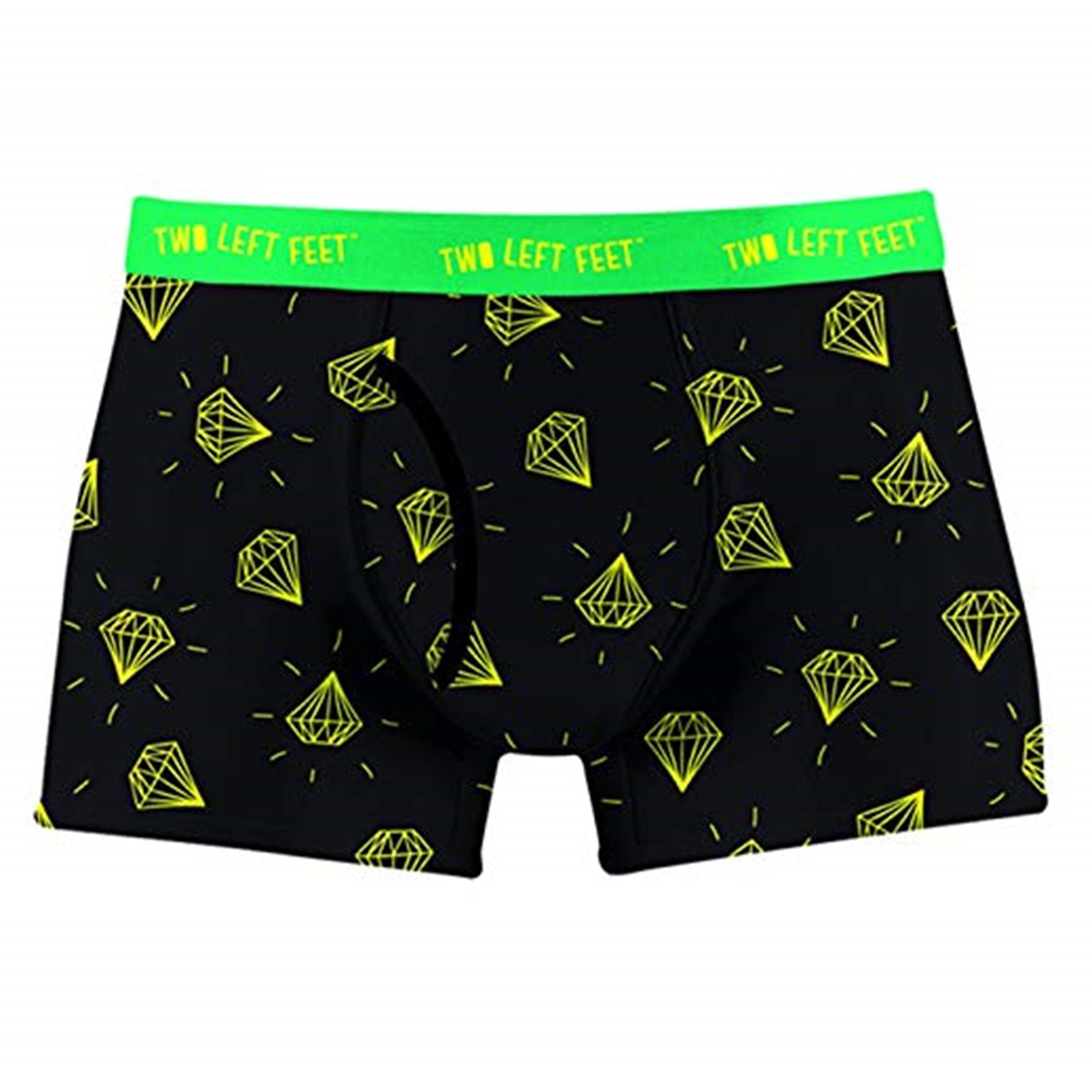 Two Left Feet Men's Underwear SML Diamond