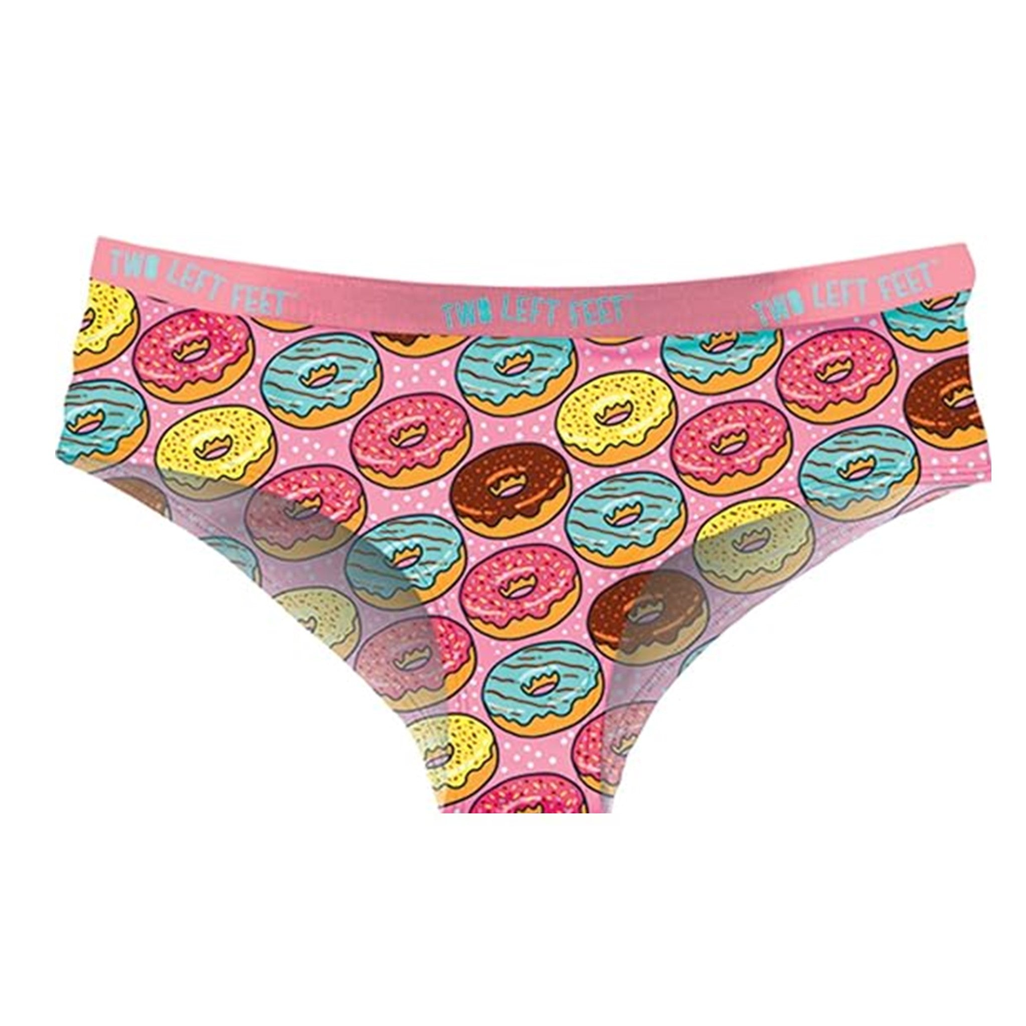 Two Left Feet Women's Underwear MED Donut
