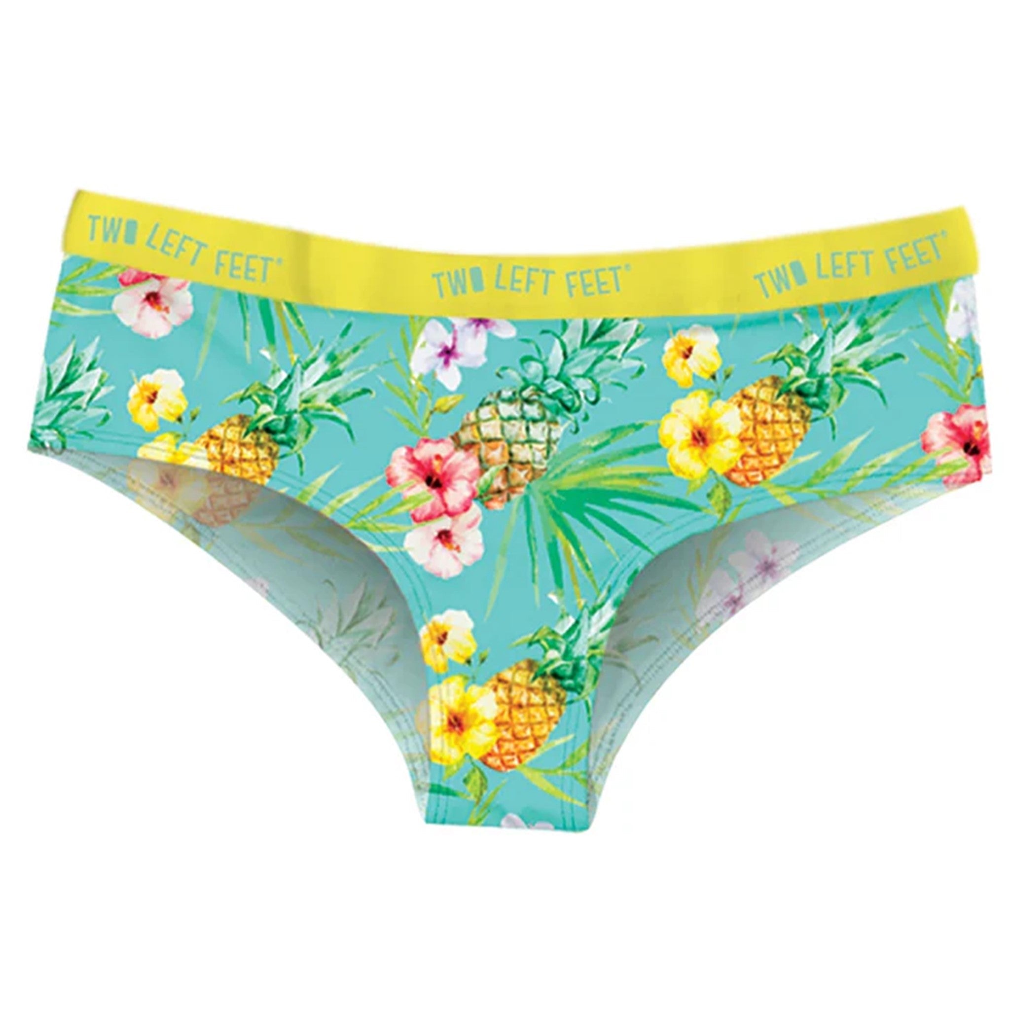 Two Left Feet Women's Underwear SML Pineapple