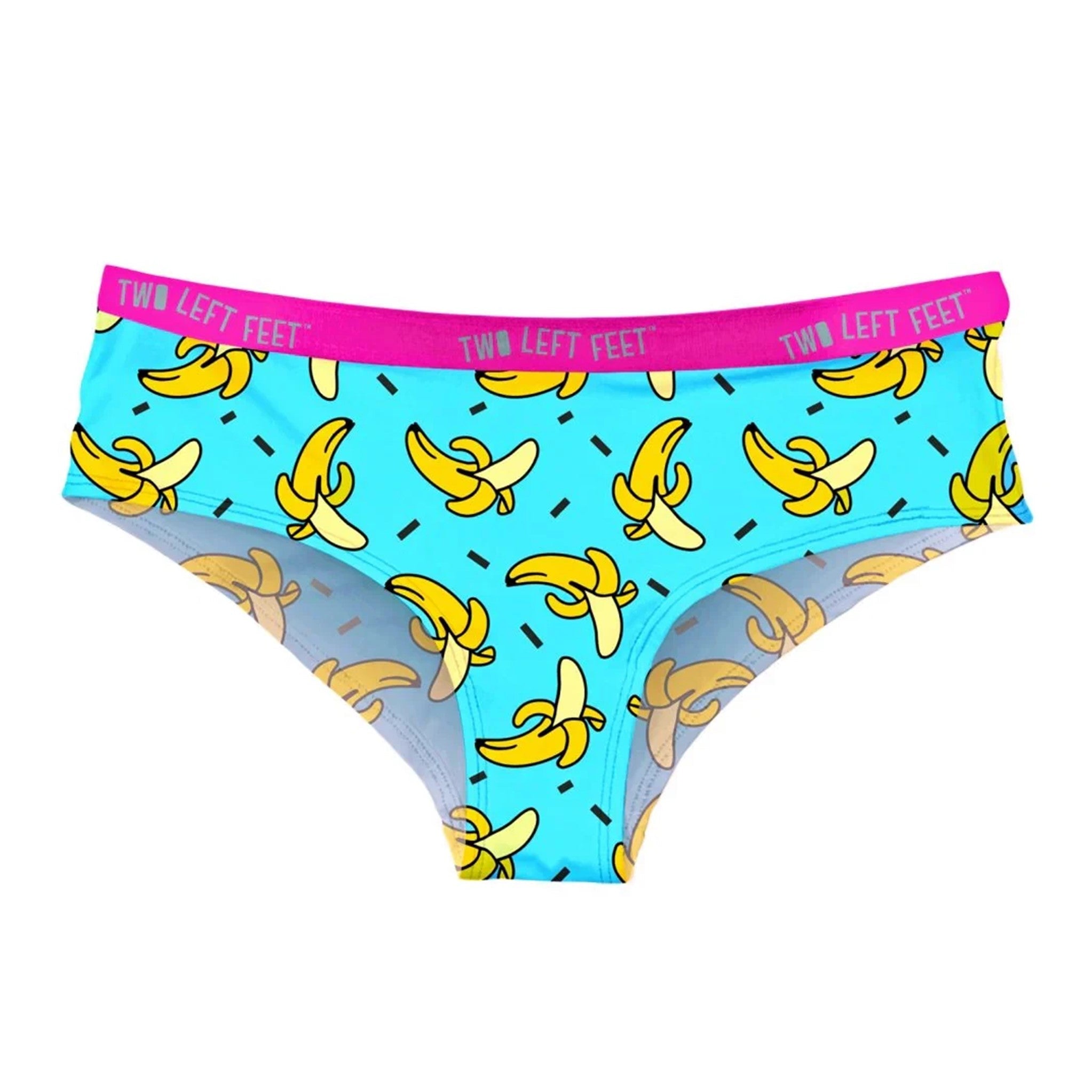 Two Left Feet Women's Underwear X-S Banana