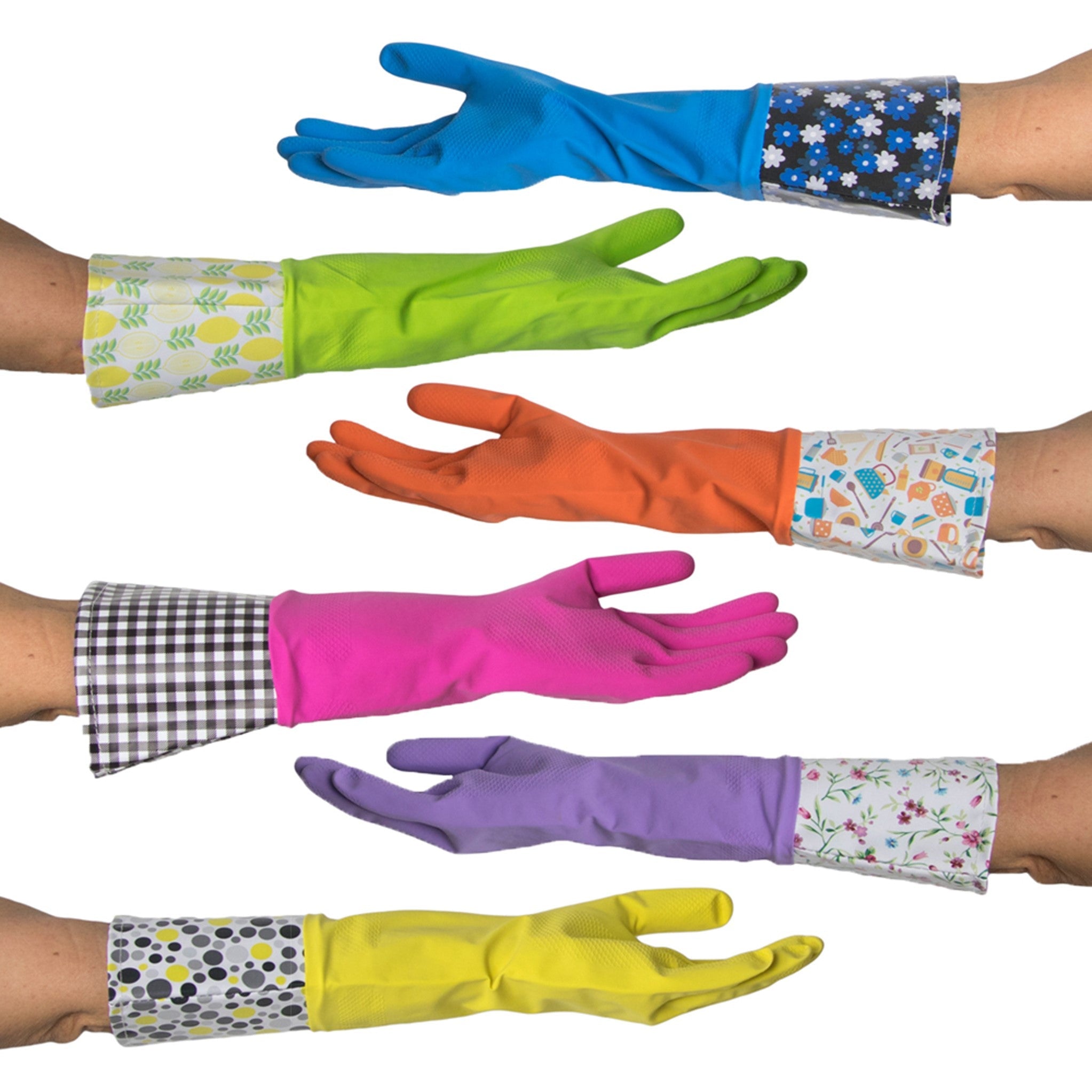 Krumbs Kitchen Rubber Gloves Pack - 24pcs