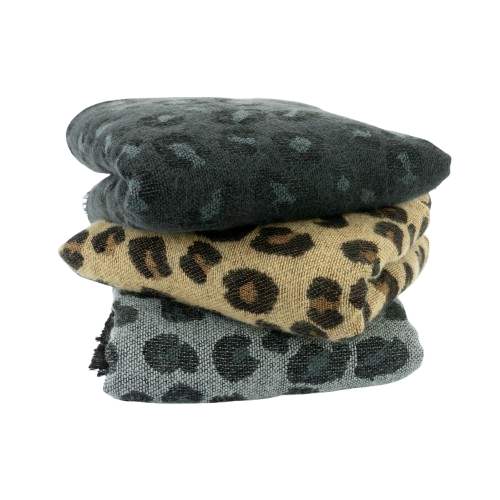 Britt's Knits Snow Leopard Knit Wrap Pack - 12pcs