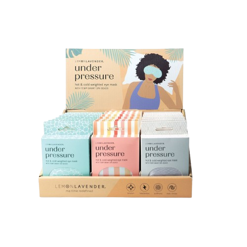 Lemon Lavender Under Pressure Weighted Eye Mask - 24pcs