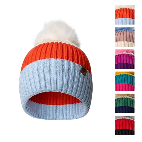 Britts Knits Wonderland Collection Kids Pom Hats - 24pcs