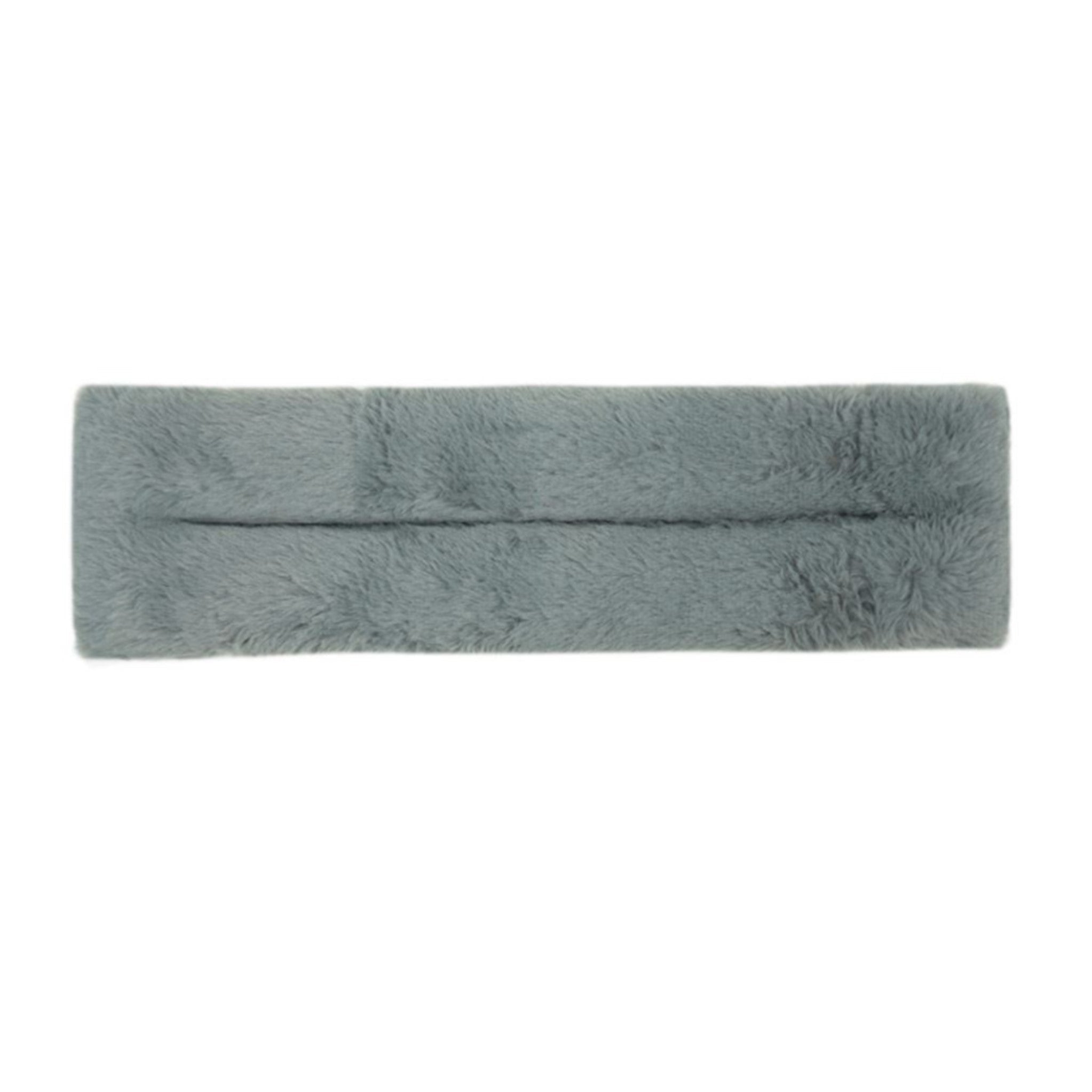 Rectangle Heat Pack - Rabbit Faux Fur Grey