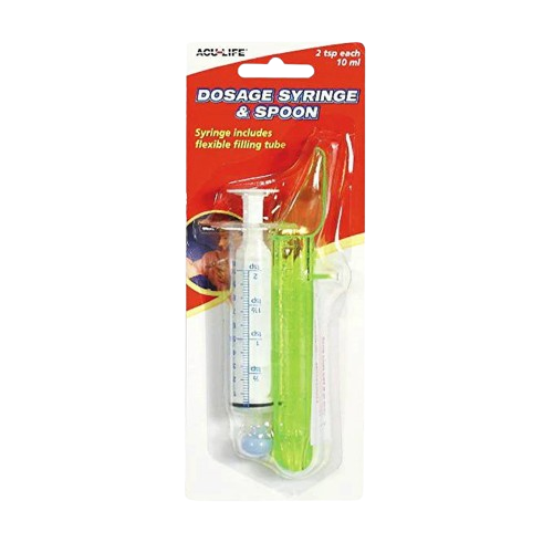Acu-Life Dosage Syringe & Spoon