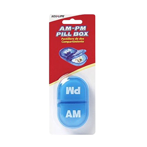 Acu-Life AM-PM Pill Box