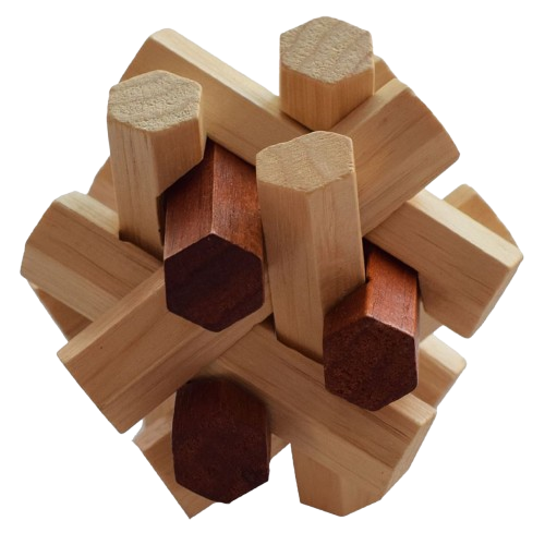 3D Wooden Puzzle 3