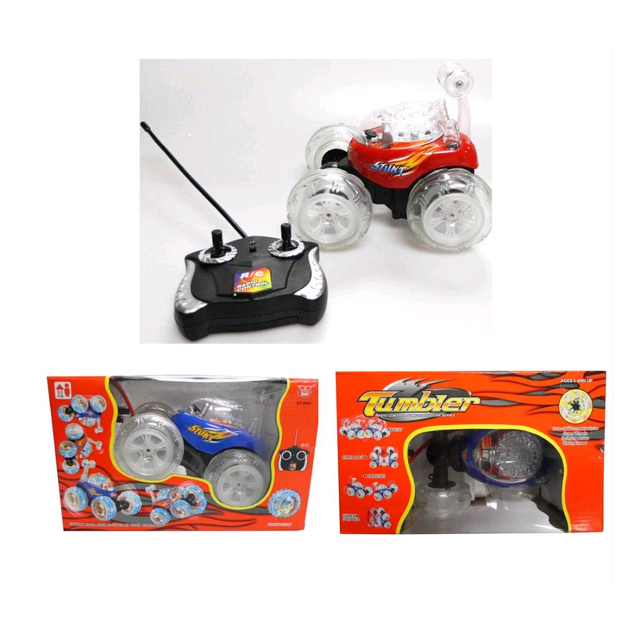 Remote Control Stunt Car With Lights