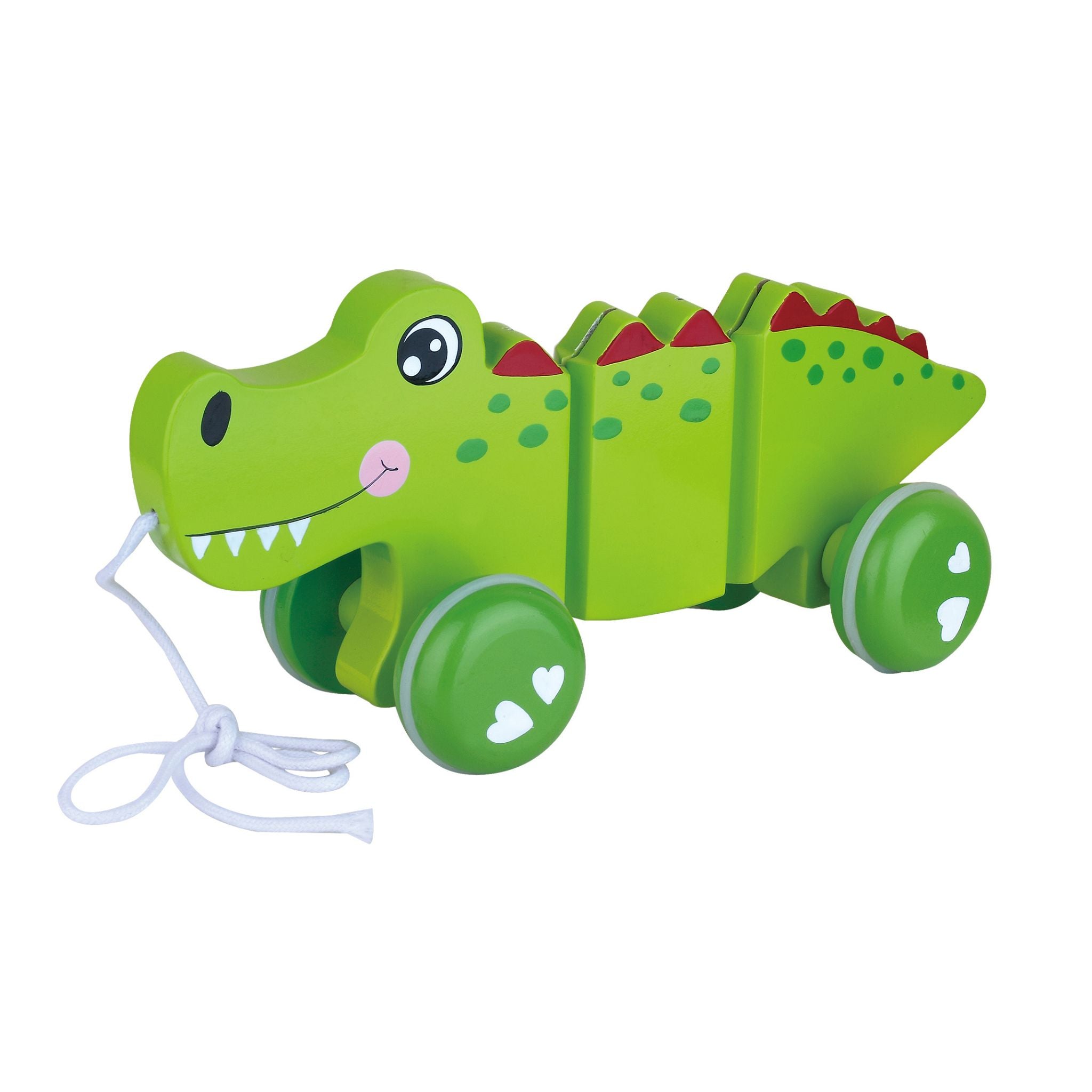 Wooden Pull Along - Crocodile