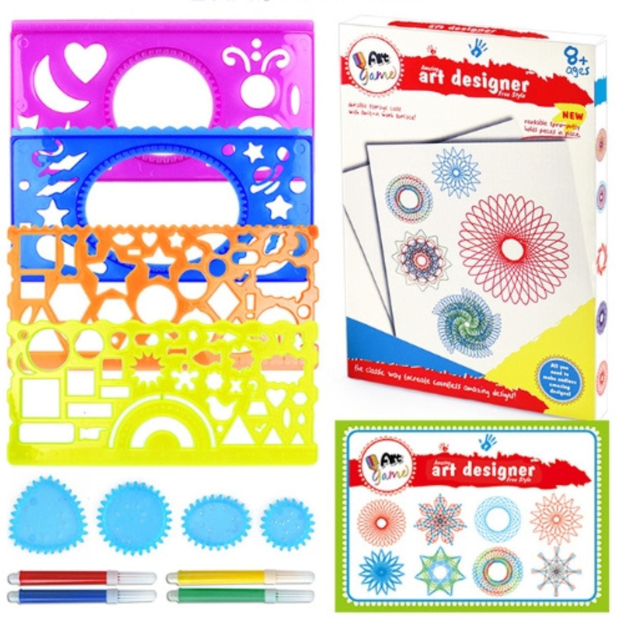 Spirograph Drawing Set 13 in 1