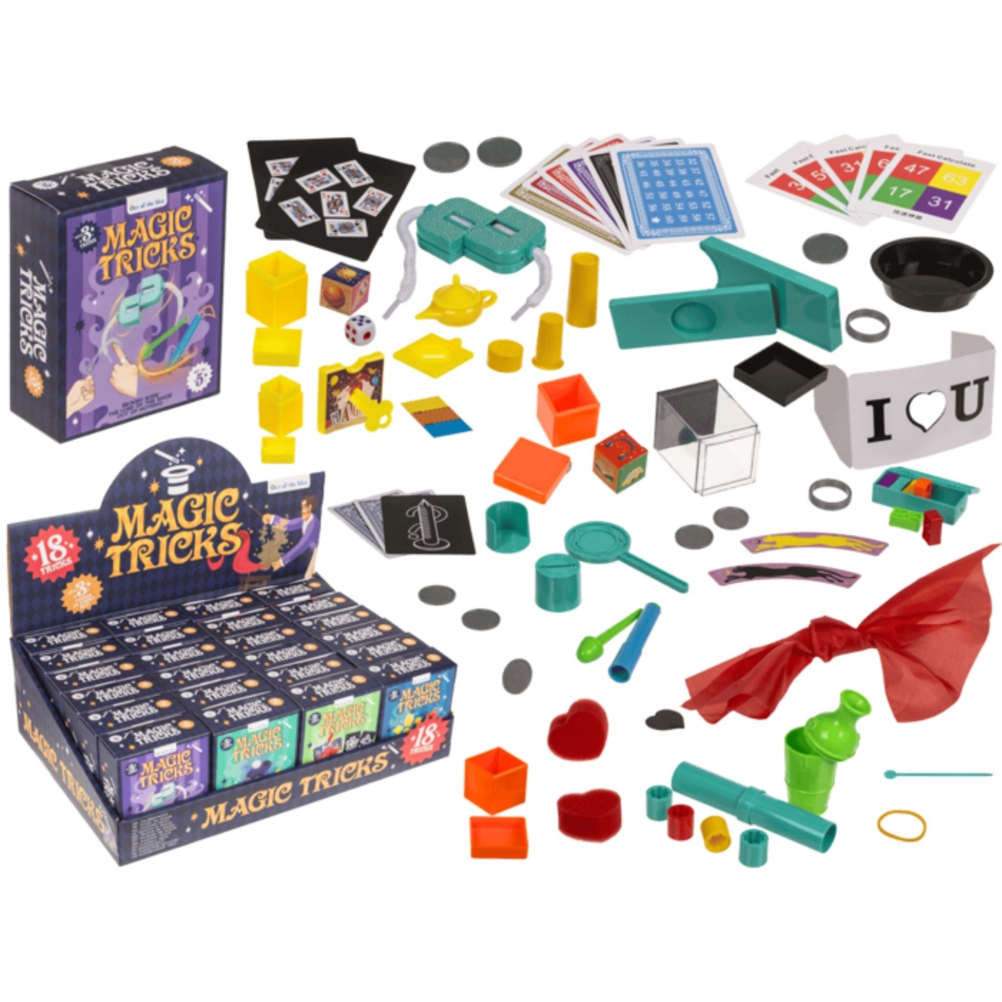 Magic Tricks Display - 24pcs