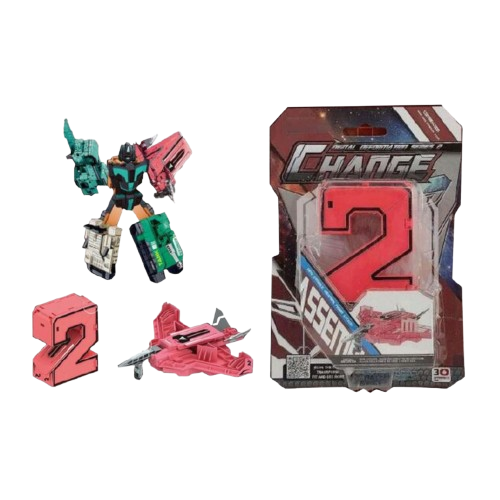 Digital Morphing Toy - Number 2