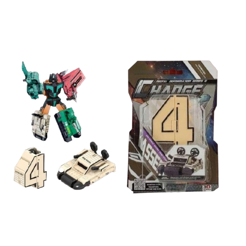 Digital Morphing Toy - Number 4