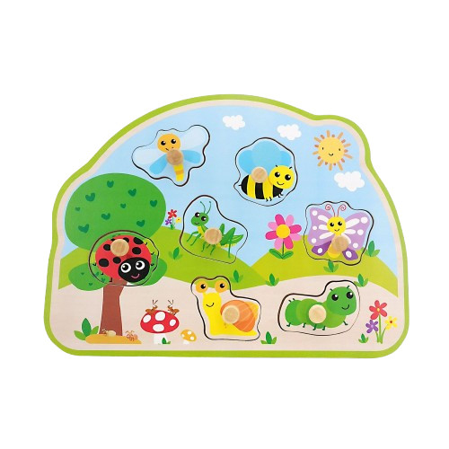 Wooden Puzzle - Insects2