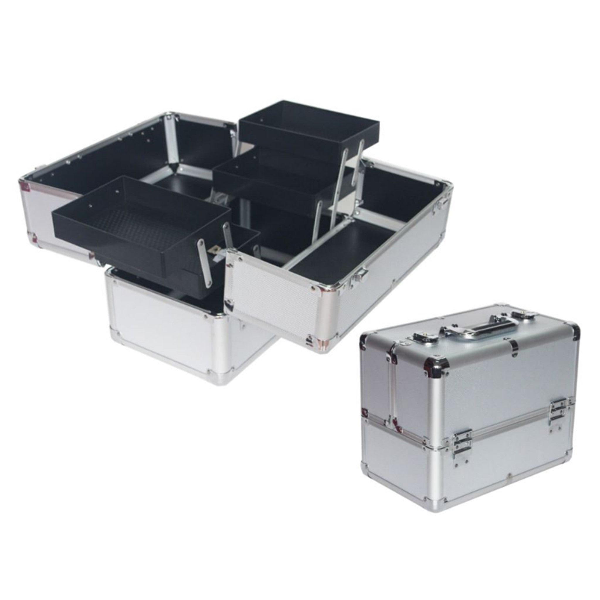 Aluminium Makeup Case - Large