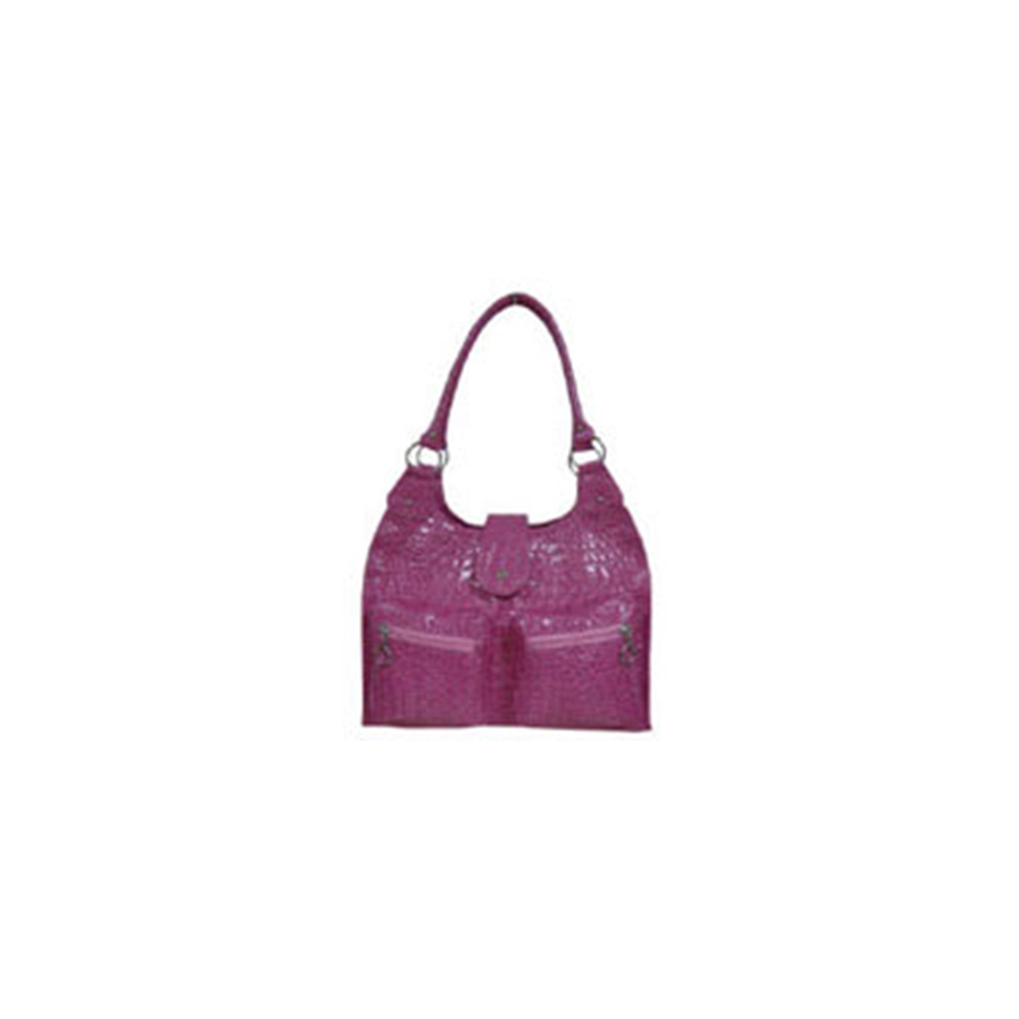 Croc Handbag - Pink