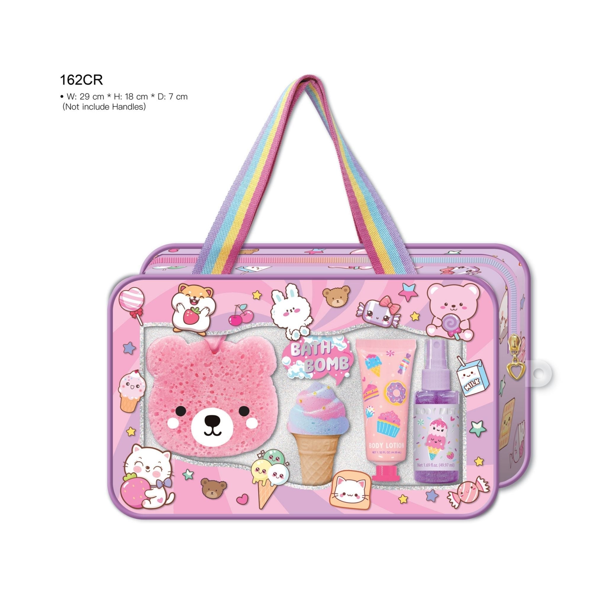 On The Go Body & Bath Set - Teddy