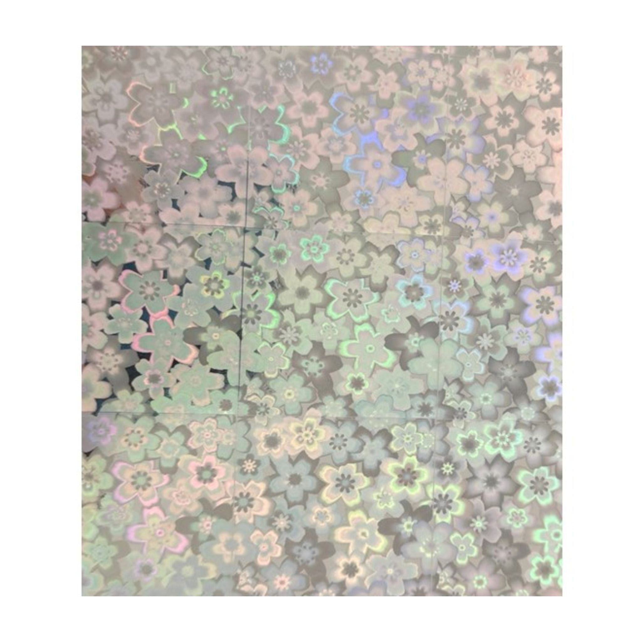 Wrapping Paper - Holographic Flower