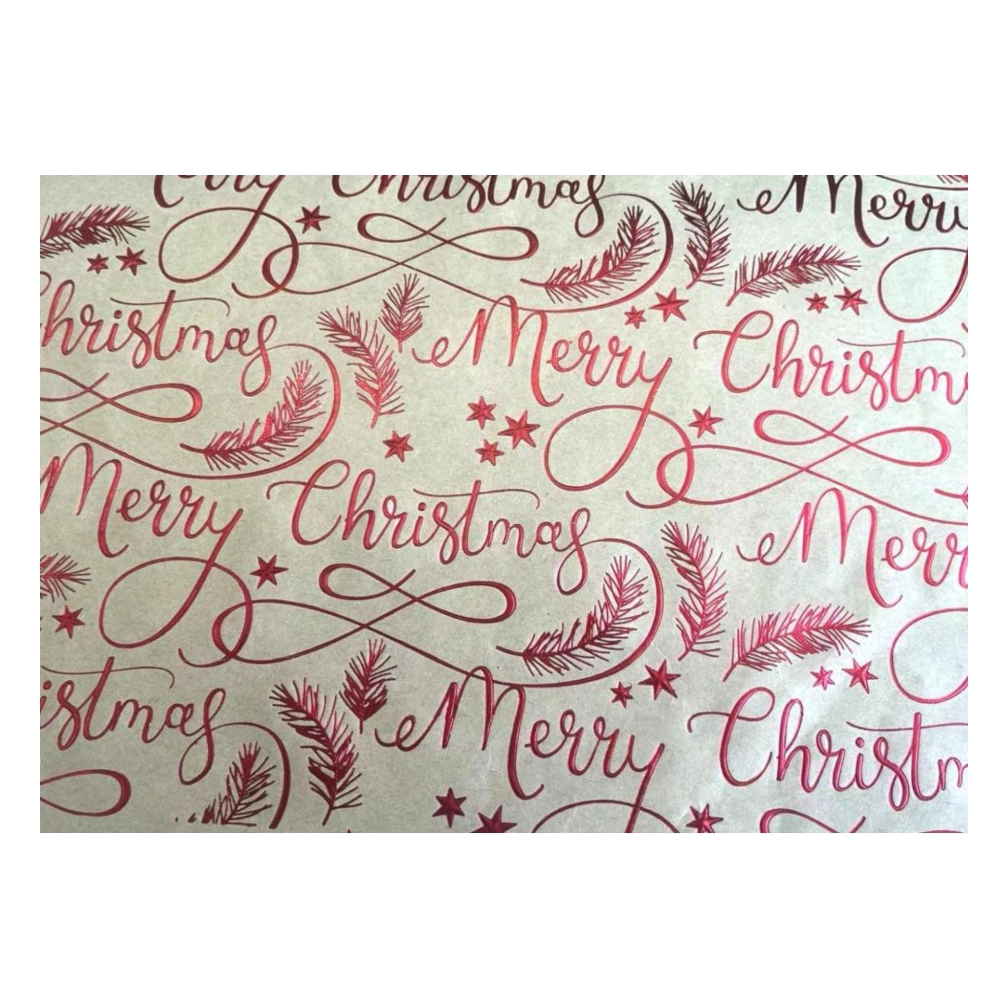 Wrapping Paper - Merry Xmas