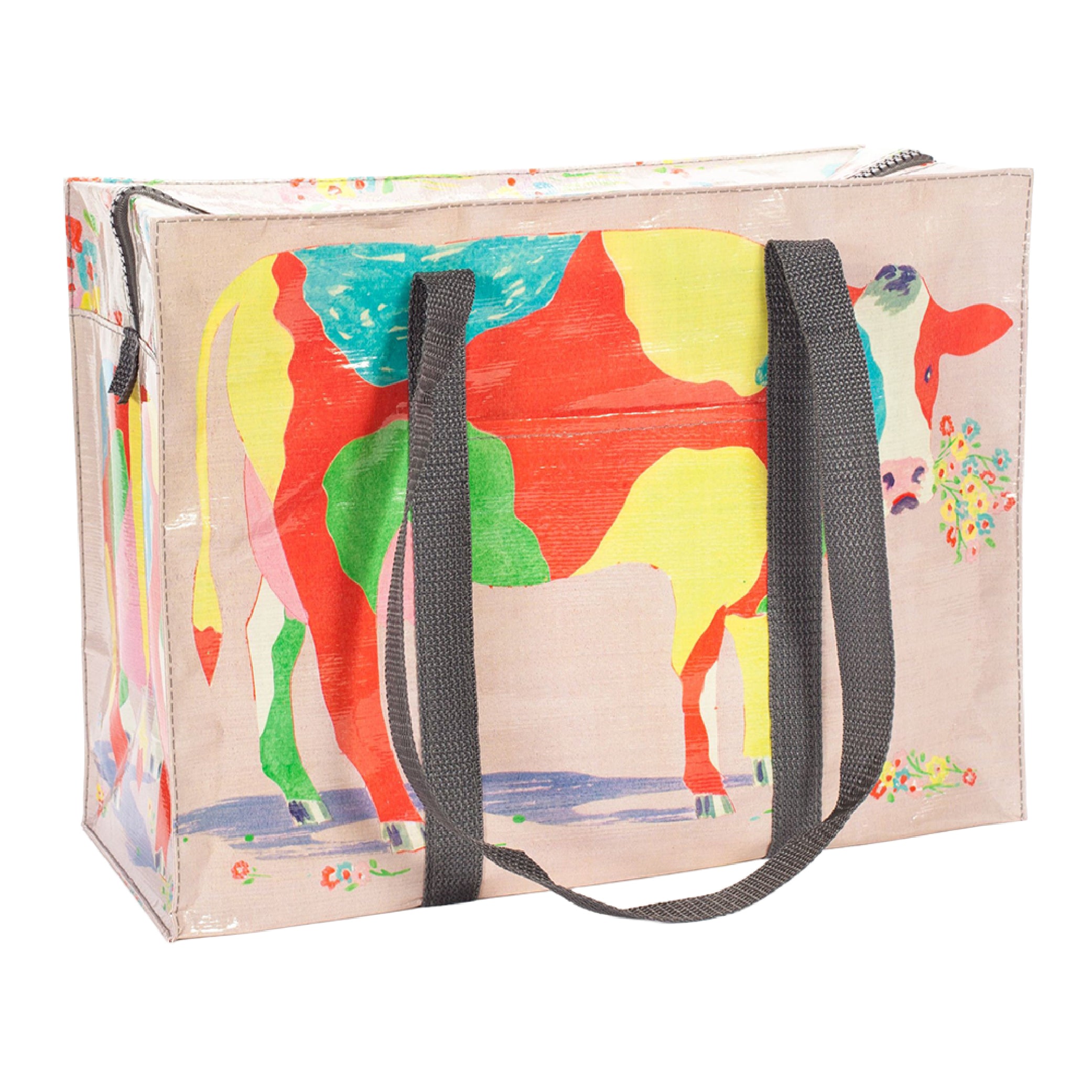 Shoulder Tote Bag - Cow