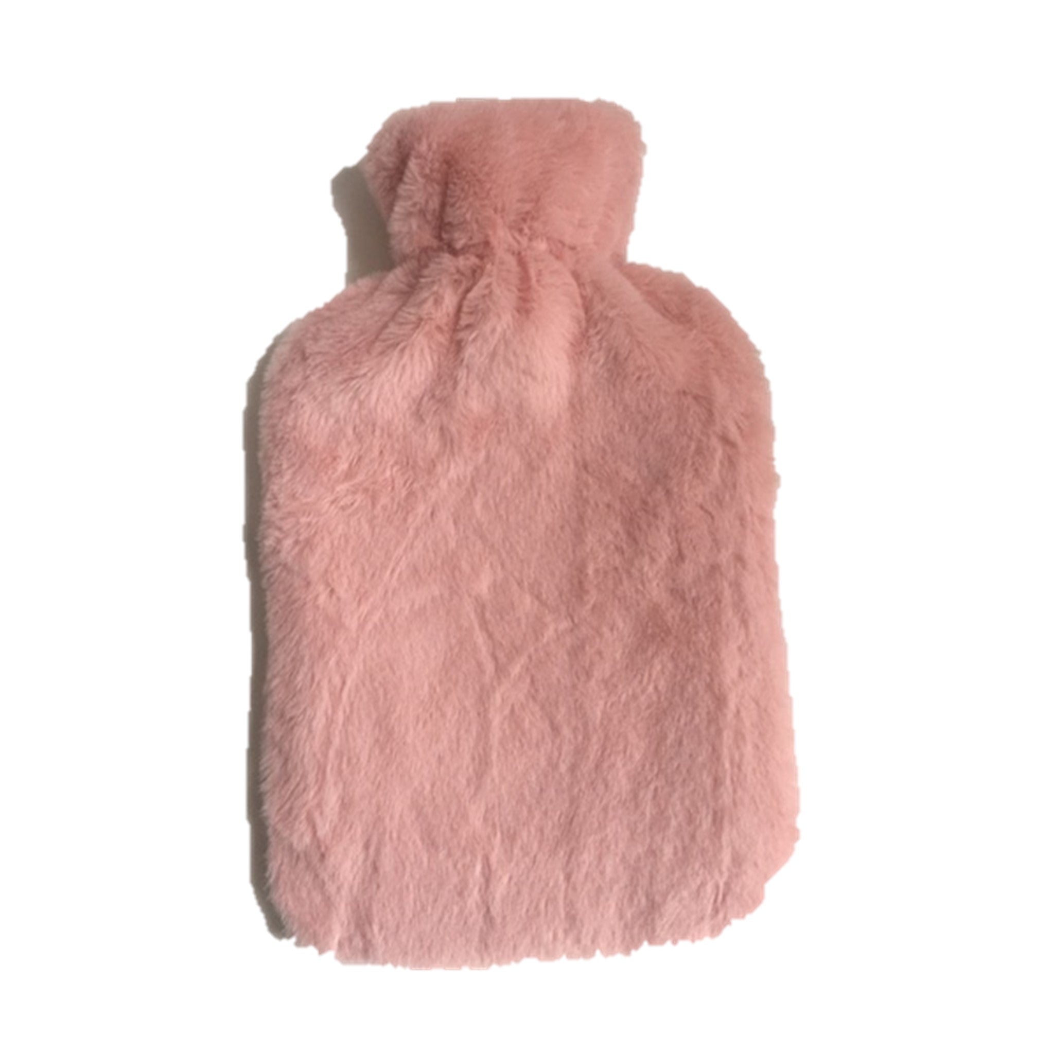 Plush Hot Water Bottle Cover - Pink