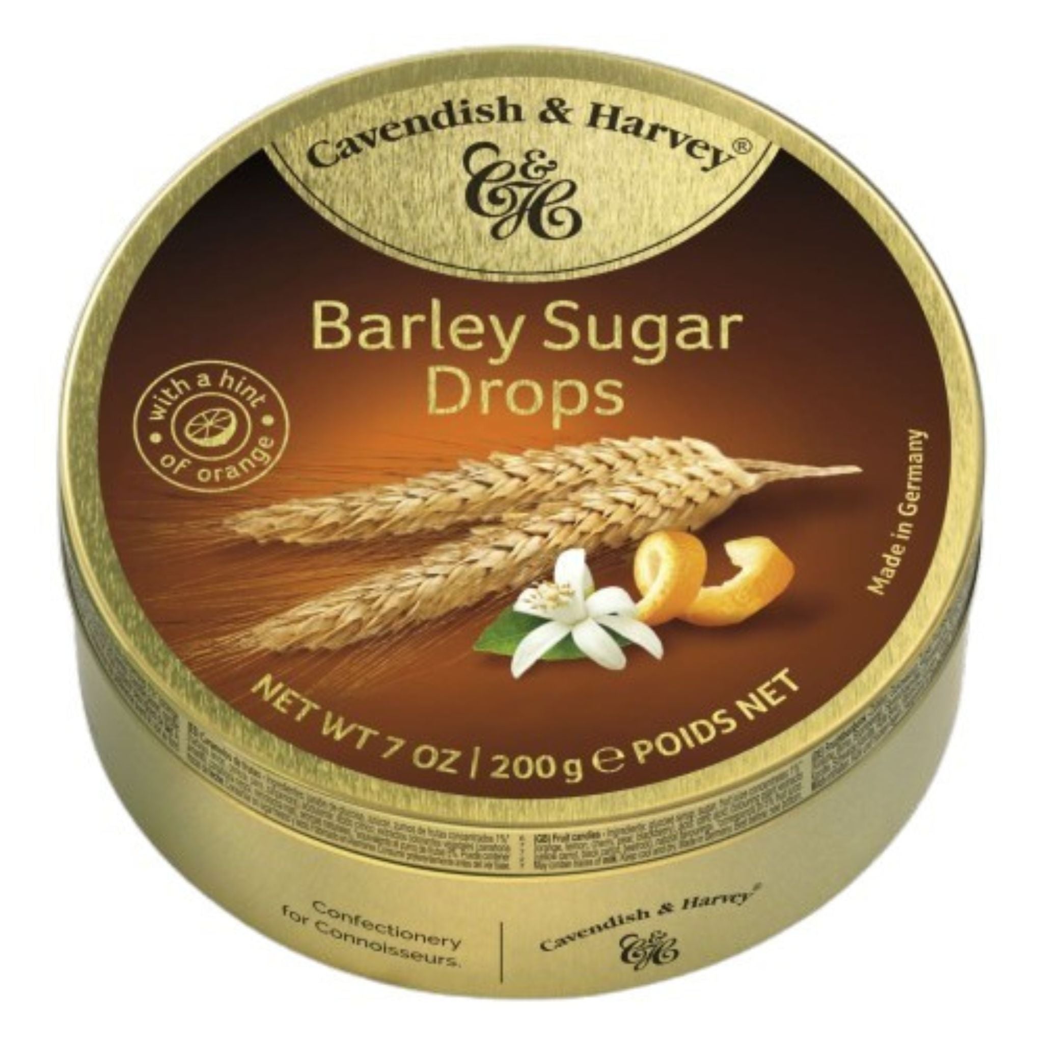 C&H Tins Barley Sugar Drops 200g