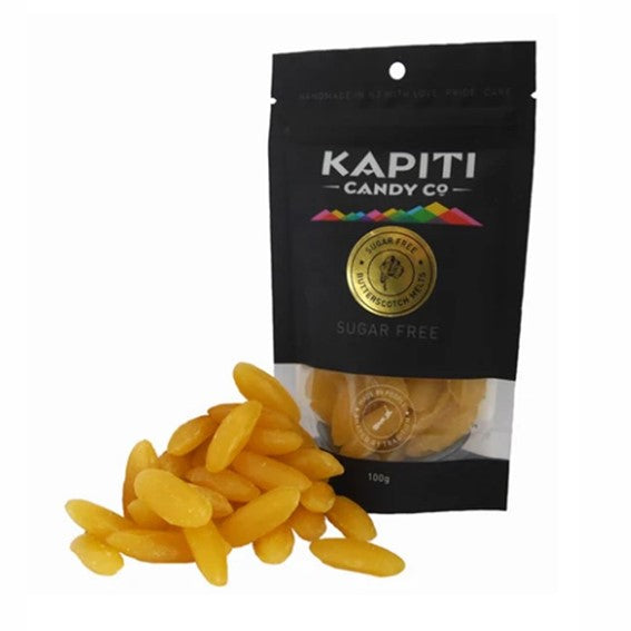 Kapiti Sugar Free Candy 100g - Butterscotch