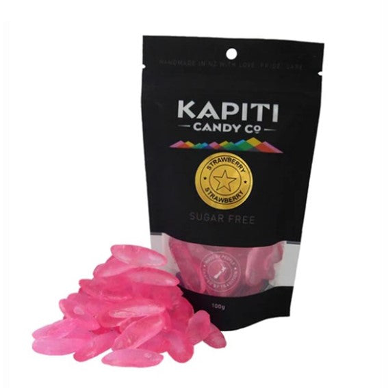 Kapiti Sugar Free Candy 100g - Strawberry Melts