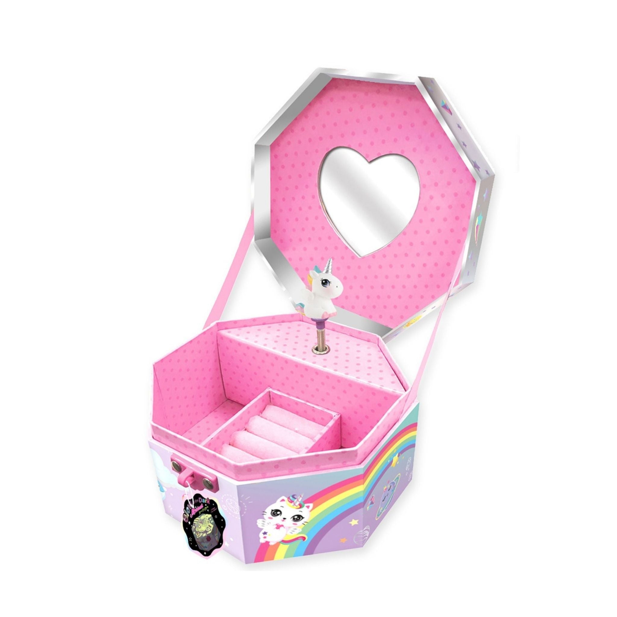 Unicorn Musical Jewellery Box with Figurine