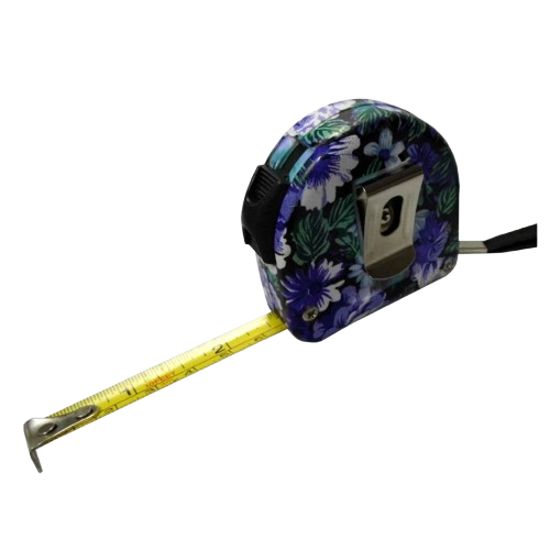 Floral Tape Measure - Purple