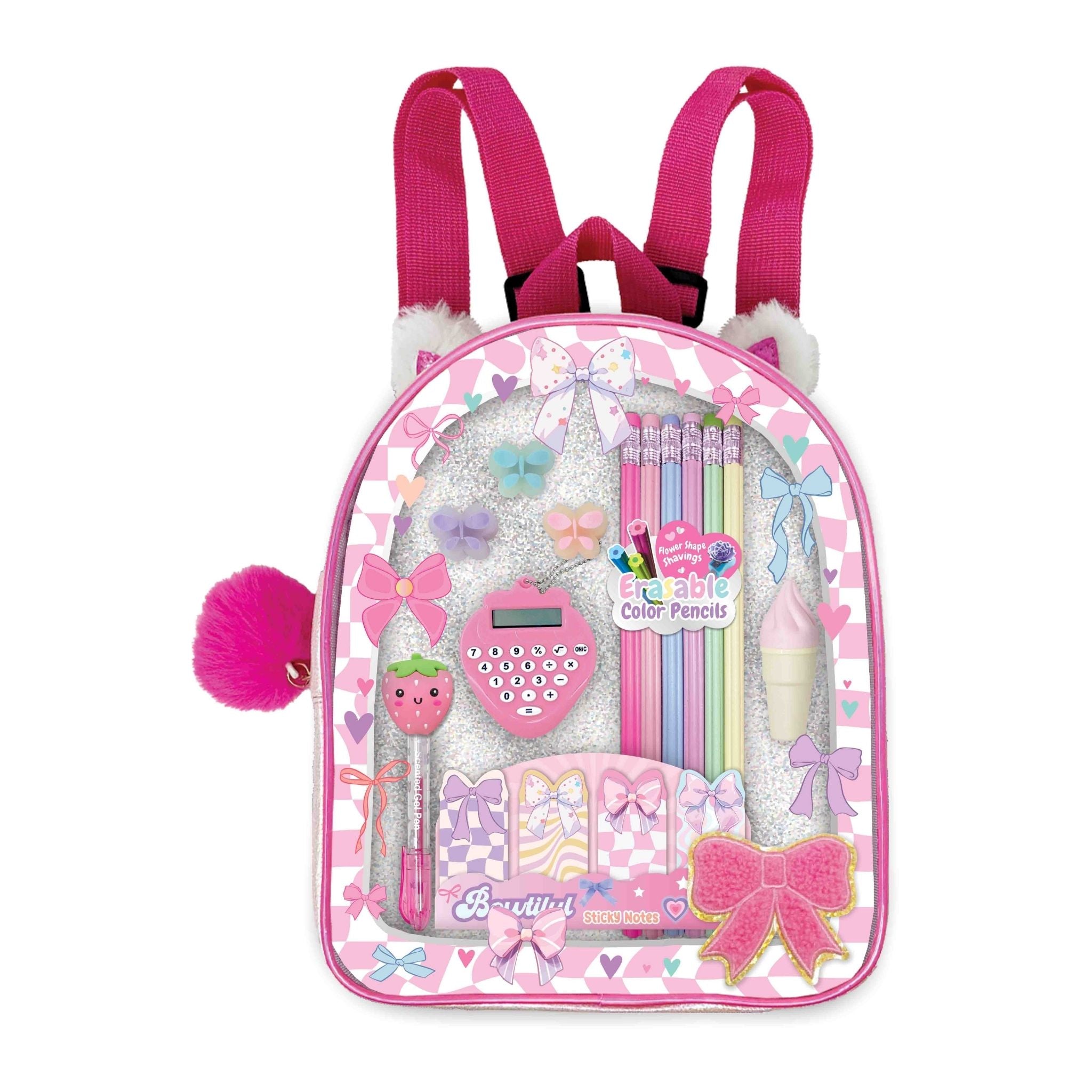 Writing Stash Mini Backpack - Pink