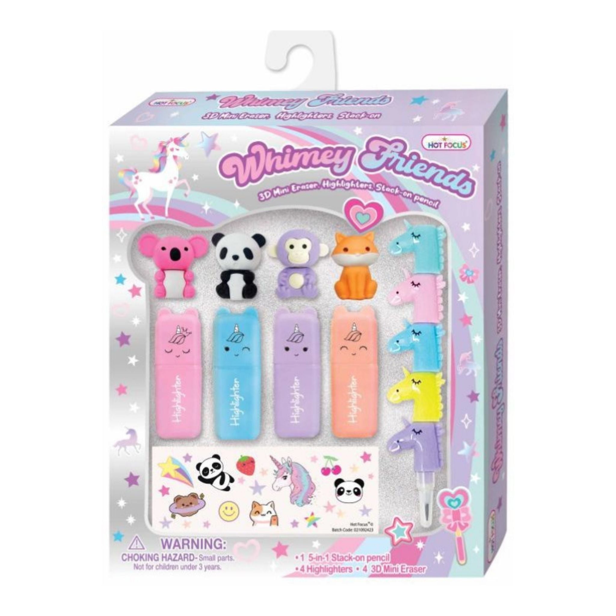 3D Fun Erasers - Critter