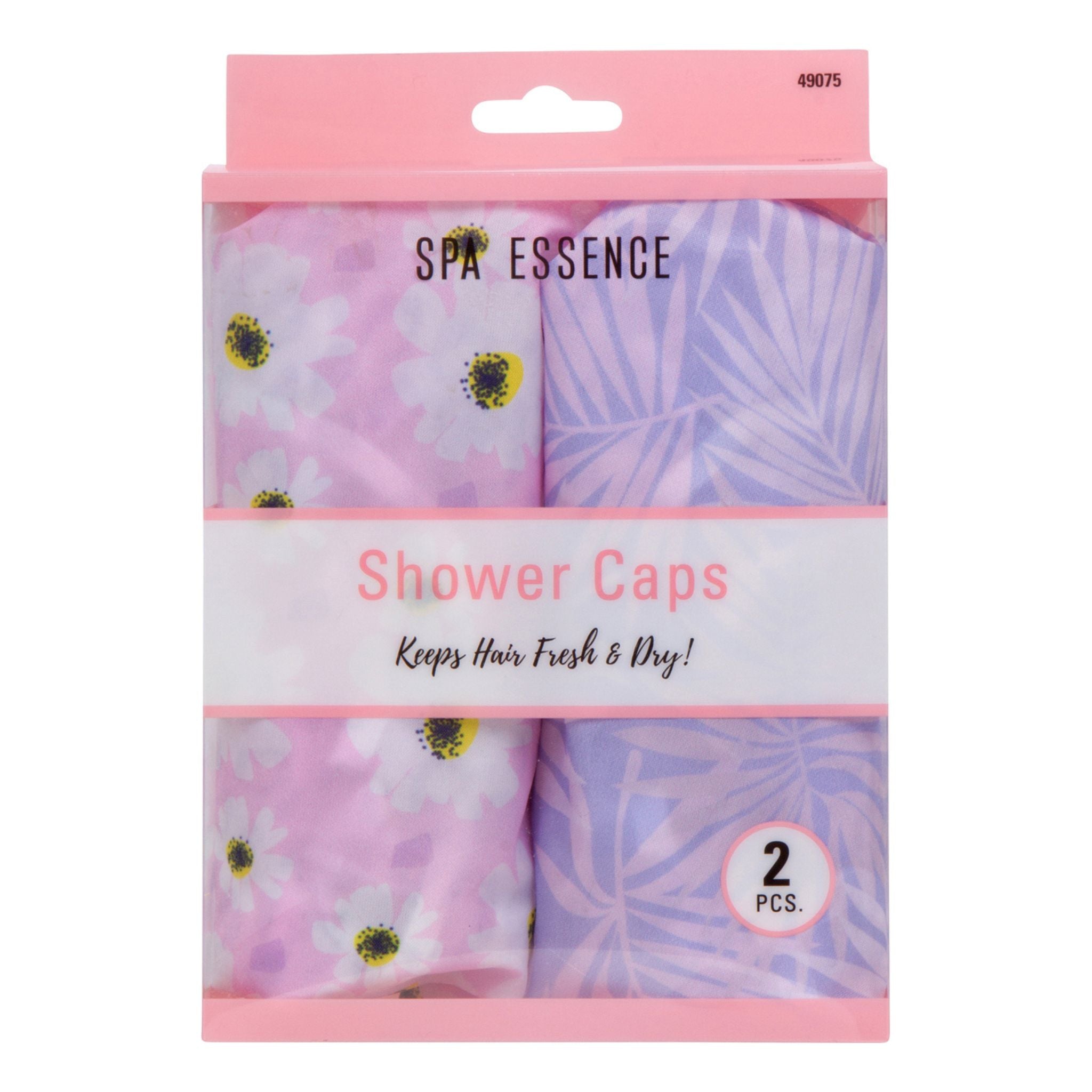 Cala Shower Cap Duo Pack - Daisy/Palms