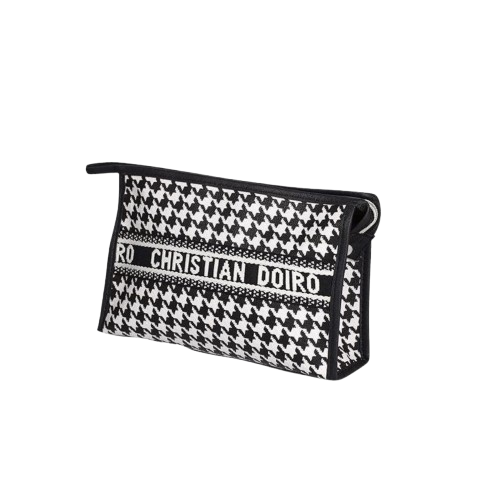 Black n White Medium Toiletry bag