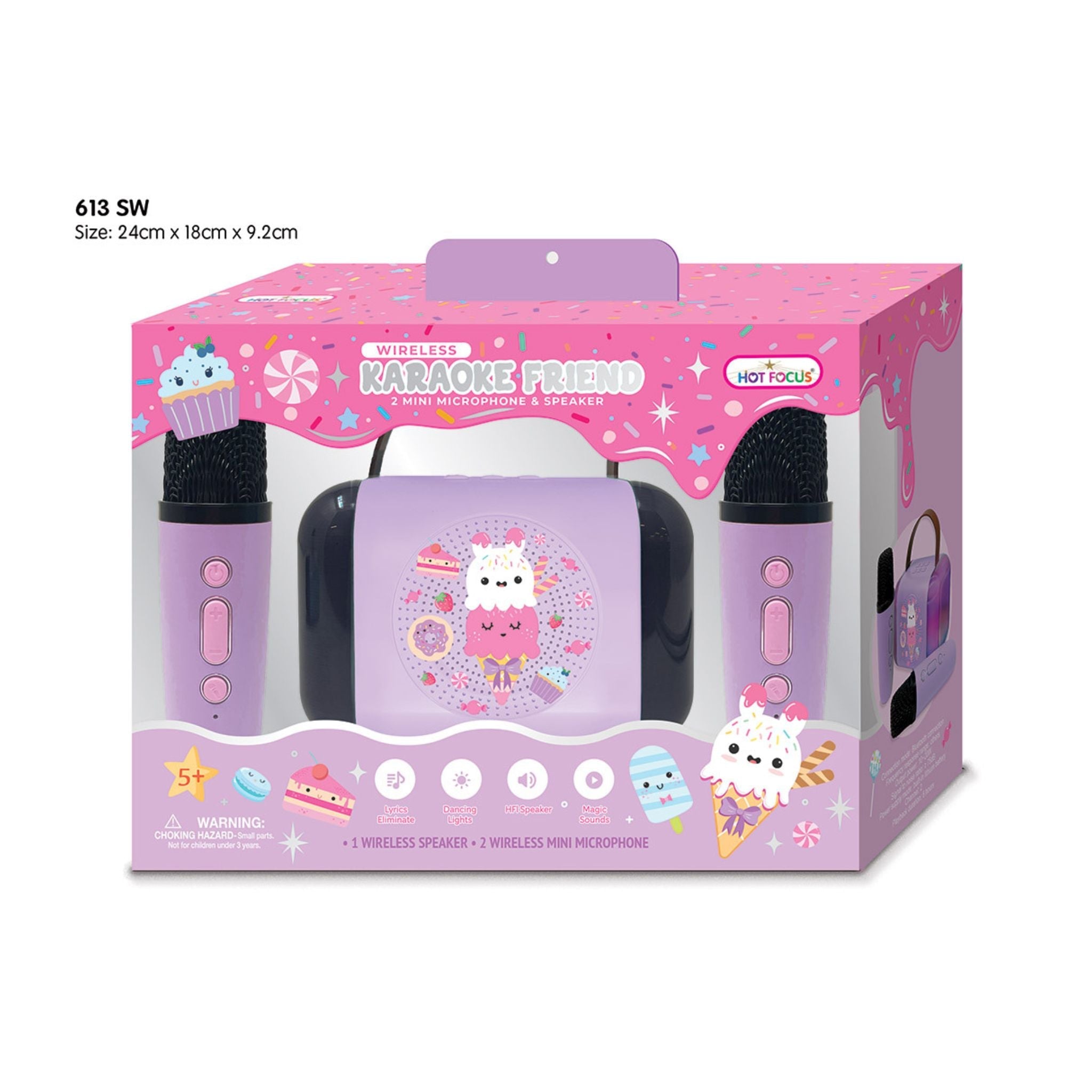 LED Wireless Friend Karaoke - Icecream